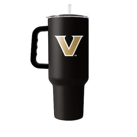 Logo Brands Vanderbilt 40oz Flipside Powder Coat Tumbler 232-S40PT-34